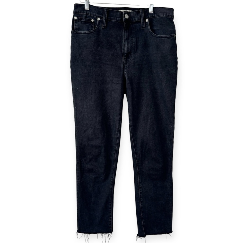Madewell The High-Rise Slim Boy Jeans Cropped Size 29 Tall